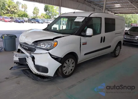 2019 Ram Promaster City Tradesman Slt из США, поврежденный, VIN ZFBHRFBB0K6L95889